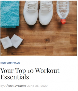 Your Top 10 Workout Essentials