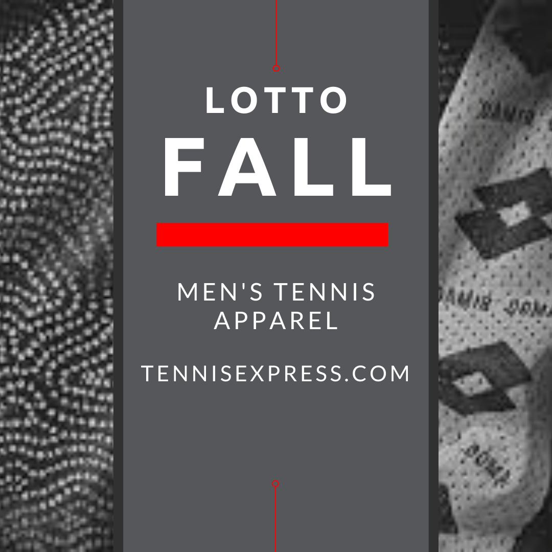 Hit the Jackpot in Men’s Lotto Tennis Fall Apparel 2020