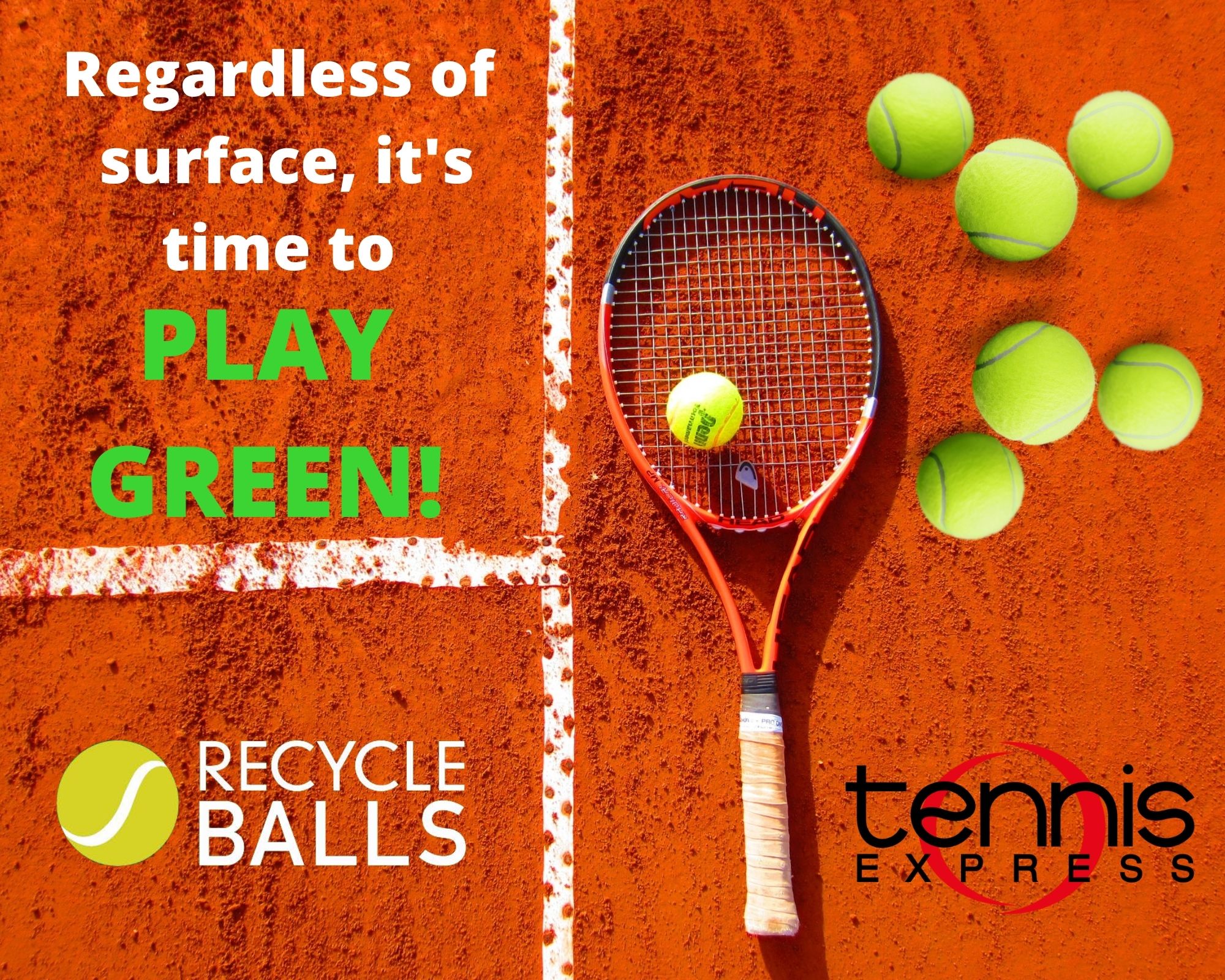 Tennis Express Partners with RecycleBalls.org and Encourages Players to Go Green