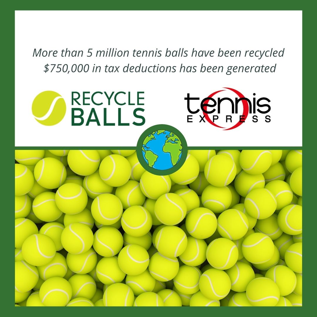 Go Green and Win $100 Tennis Express Gift Card