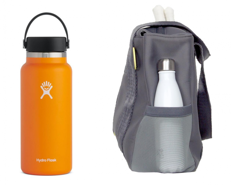 Carry bags that can hold your sports bottles to help stay hydrated out on the court.