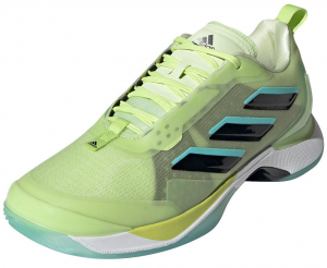 Adidas Women's Avacourt Tennis Shoes Almost Lime and Core Black