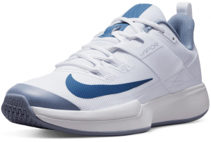 Nike Men's Vapor Lite Tennis Shoes White and Mystic Navy