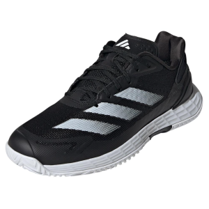 Adidas Mens Defiant Speed 2 Tennis Shoes Core Black and White