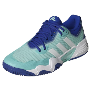 Adidas Mens Solematch Control 2 Tennis Shoes Semi Flash Aqua and Lucid Blue