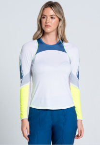 Steel Cut Long Sleeve - NEON YELLOW