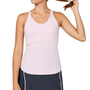 Sofibella Womens Shades of Pink 24 Inch Tennis Tank Cotton Candy Melange