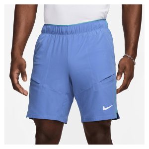 Nike Men's Court Dri-FIT Advantage 9 Inch Tennis Short Royal Pulse