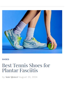 Plantar fasciitis blog