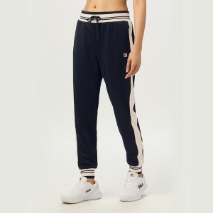 Fila Womens Break Point Impact Tennis Pant Black and Gardenia